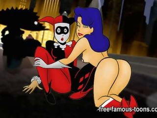 Gelap ksatria batman animasi pornografi parodi