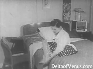 Millésime porno 1950s - voyeur baise - peeping à m