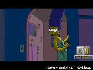 Simpsons 色情 - 性别 夜晚