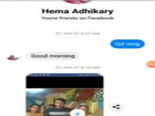 Facebookhot aunty hema klip her mudo body in facebook call